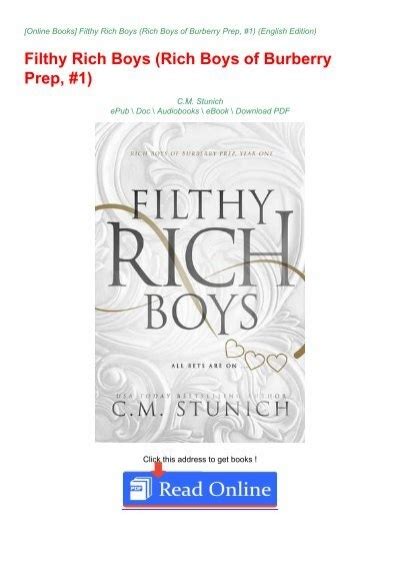 Rich Boys of Burberry Prep Audiobooks 